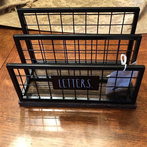 rae dunn letter holder